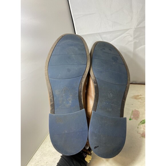 Vince Camuto Lawsen Oxfords Mens Size 10 M Brown Leather Lace Up Round Toe - Picture 4 of 9